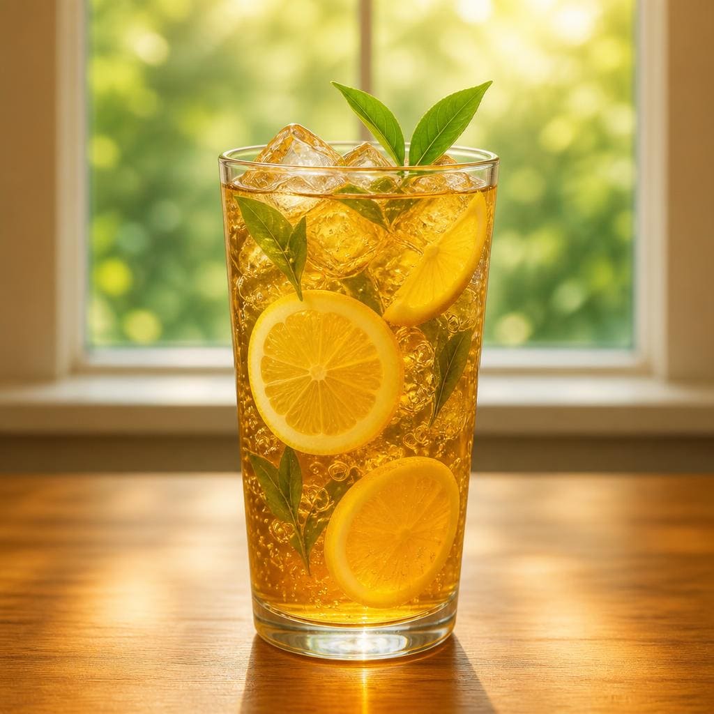Es Lemon Tea D’ Cost Seafood